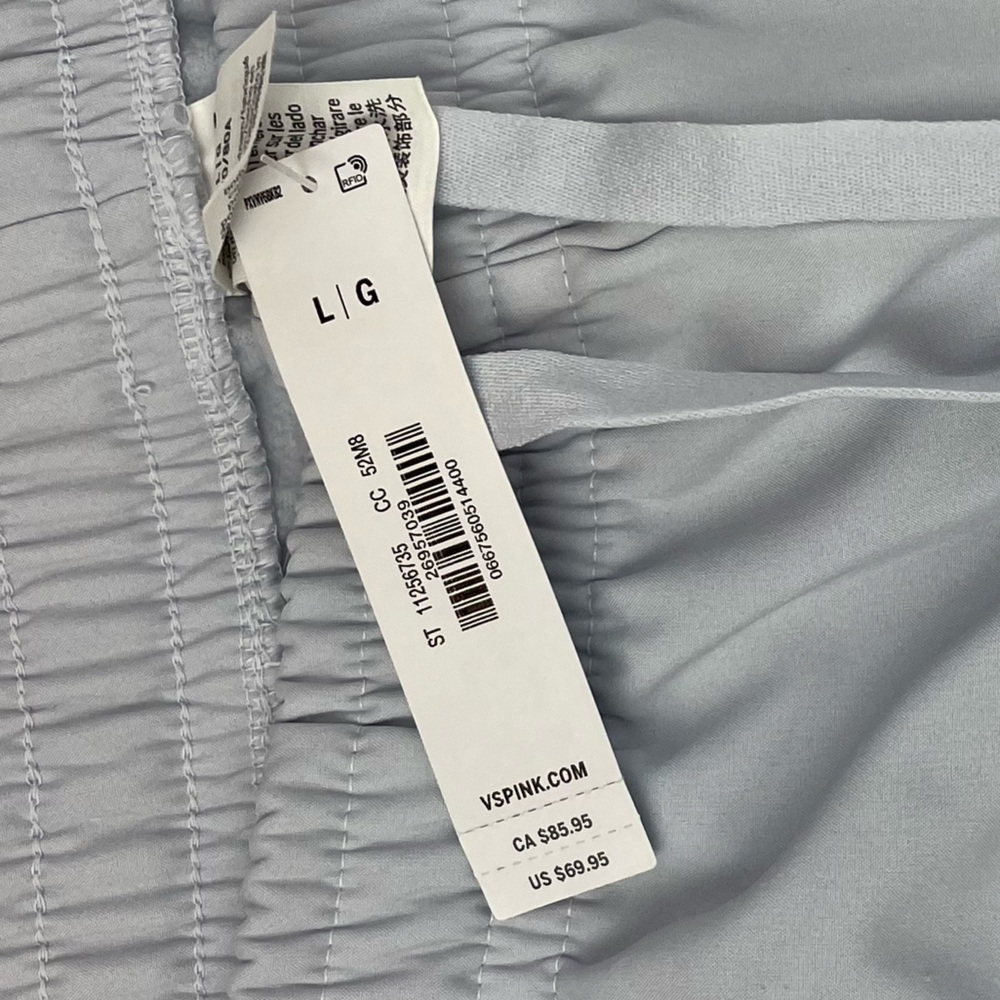 NWT Victoria’s Secret PINK Brushed Woven Cargo Pant, Large - Picture 8 of 15